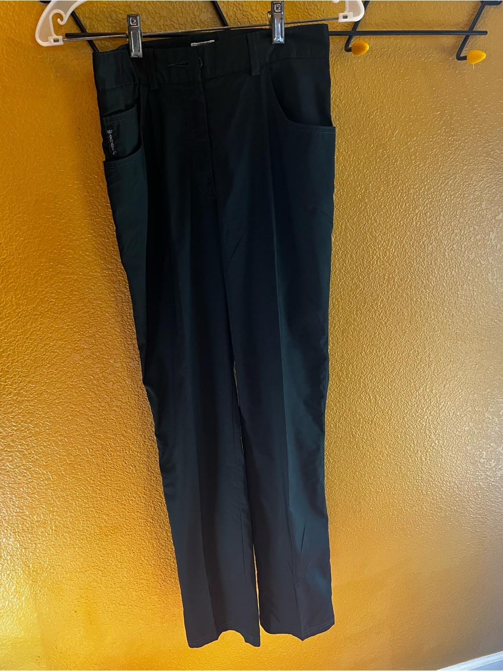 Armani Jeans Women’s Jewel Green Straight-Leg Pants